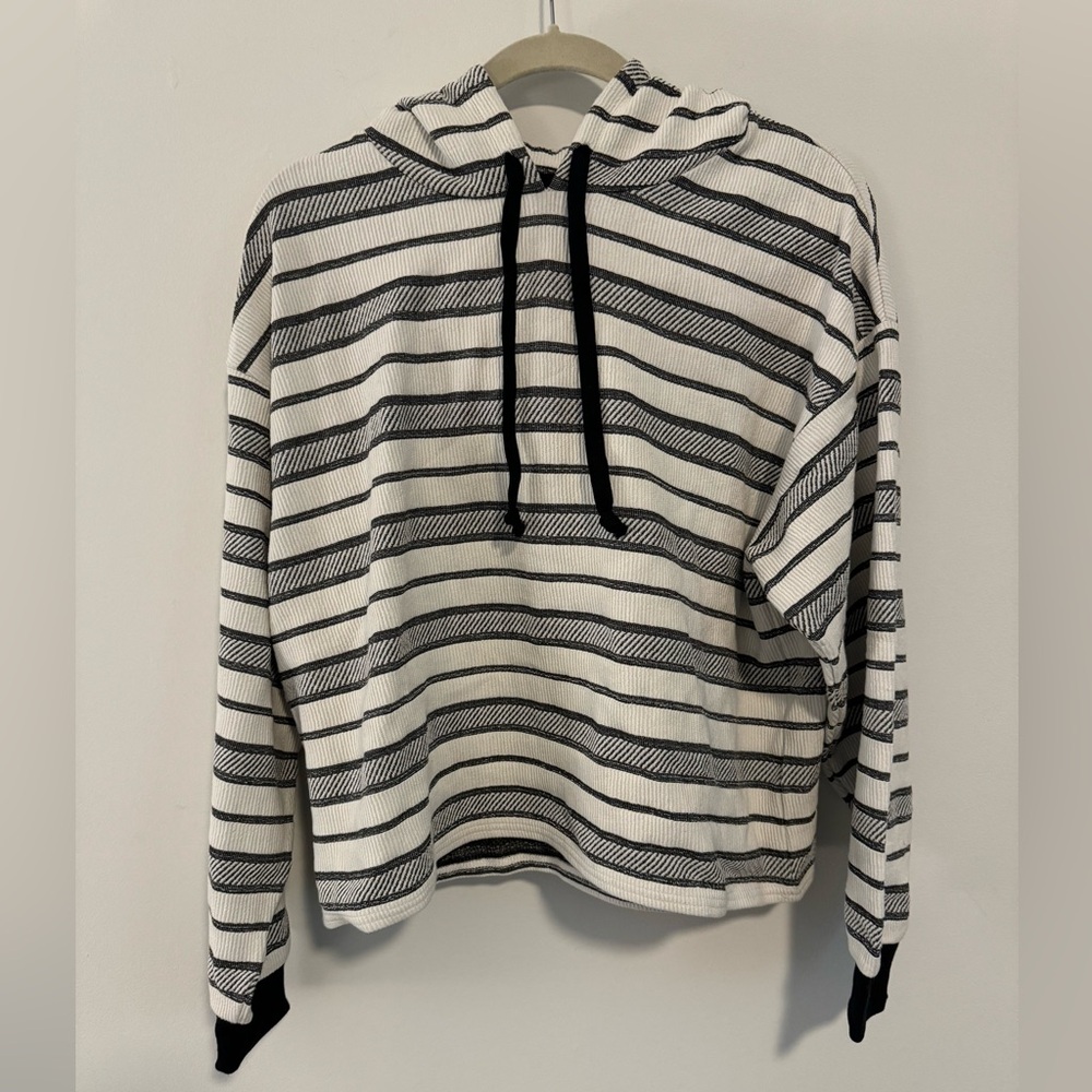 1. State striped lightweight hoodie